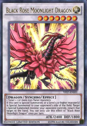 Black Rose Moonlight Dragon [YF07-EN001] Ultra Rare