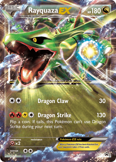 Rayquaza EX (XY73) [XY: Black Star Promos] (Online Only)