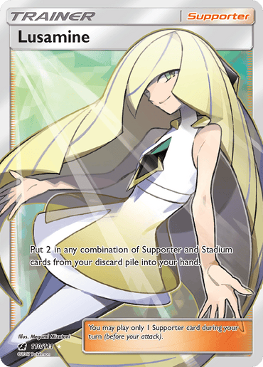 Lusamine (110/111) [Sun & Moon: Crimson Invasion] (Online Only)