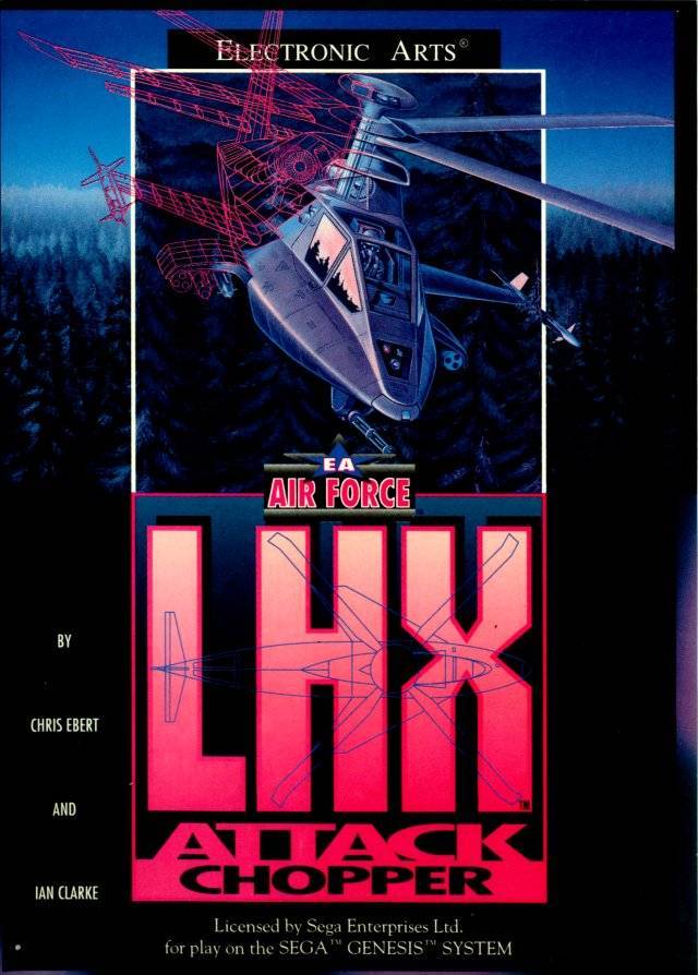 LHX Attack Chopper (Sega Genesis) (ONLINE ORDER ONLY)
