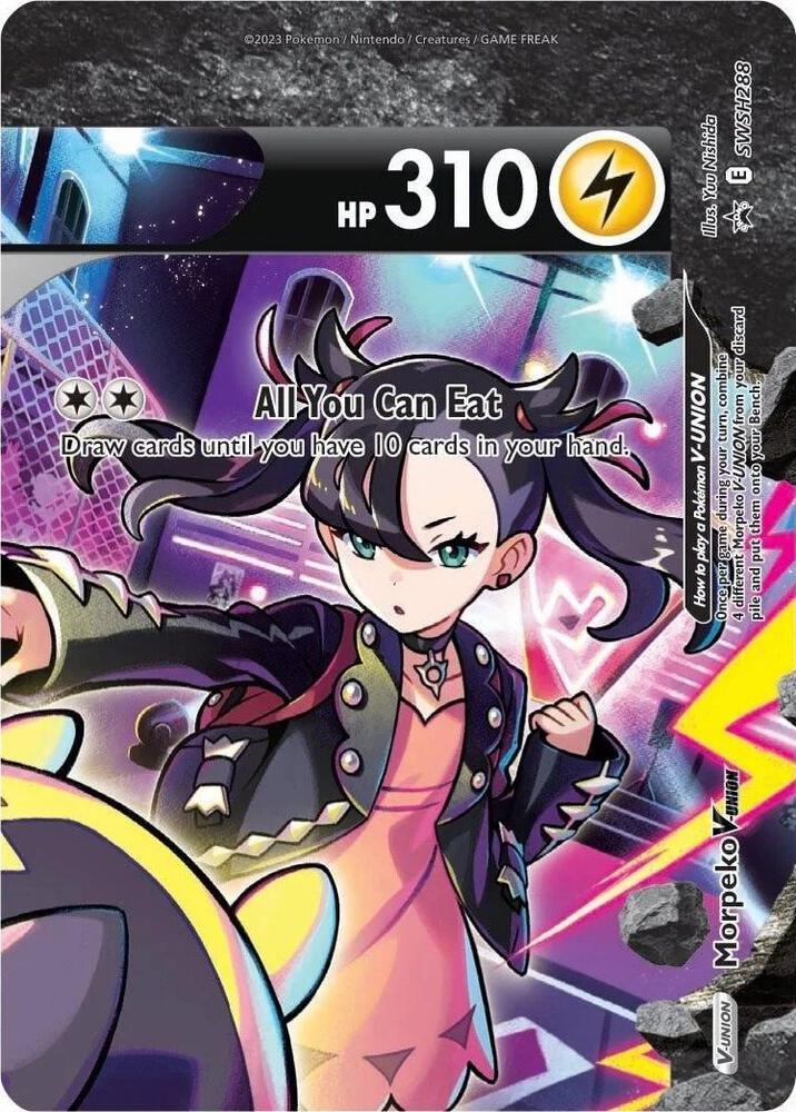 Morpeko V-Union (SWSH288) [Sword & Shield: Black Star Promos] (Online Only)