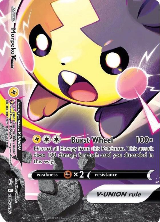 Morpeko V-Union (SWSH289) [Sword & Shield: Black Star Promos] (Online Only)