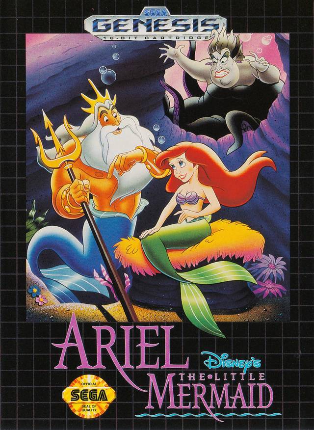 Ariel the Little Mermaid (Sega Genesis) (ONLINE ORDER ONLY)