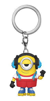Funko POP! Keychain: Minions 2 - Roller Skating Stuart Pocket Keychain (ONLINE ORDER ONLY)