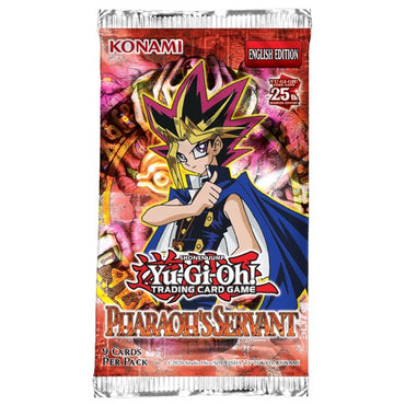 Pharaoh's Servant Booster Pack (25th Anniversary Edition) [PSV-EN - 000] (ONLINE ORDER ONLY)