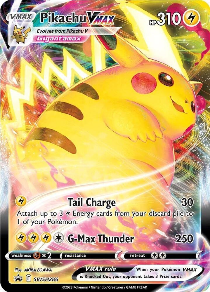 Pikachu VMAX (SWSH286) [Sword & Shield: Black Star Promos] (Online Only)
