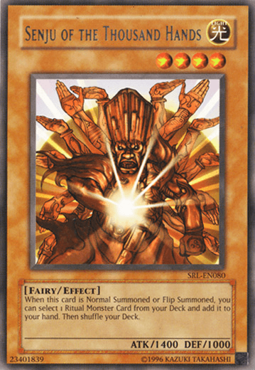 Senju of the Thousand Hands [SRL-080] Rare (ONLINE ORDER ONLY)