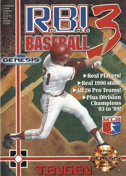 R.B.I. Baseball 93 (Sega Genesis) (ONLINE ORDER ONLY)