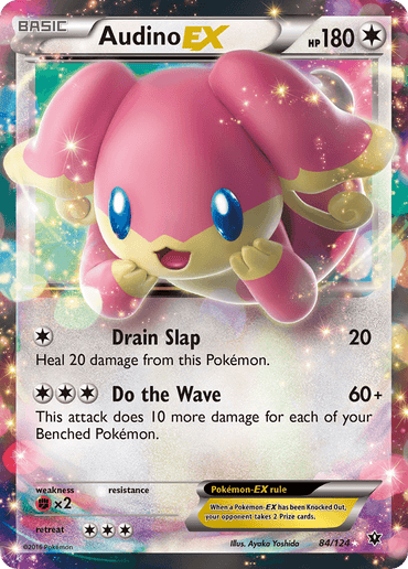 Audino EX (84/124) [XY: Fates Collide] (Online Only)