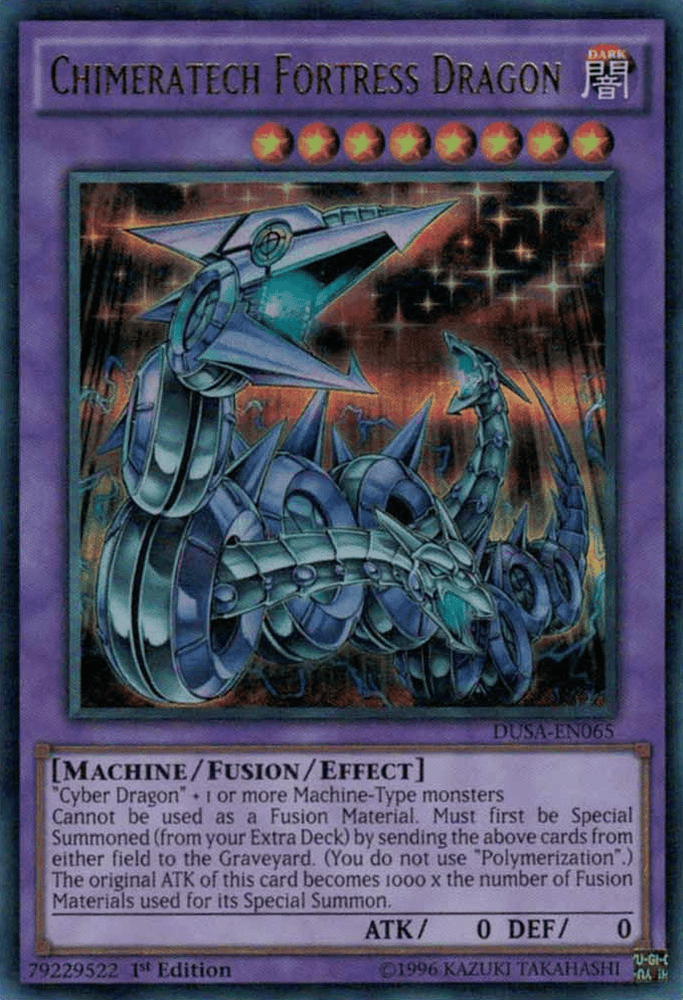 Chimeratech Fortress Dragon [DUSA-EN065] Ultra Rare (ONLINE ORDER ONLY)