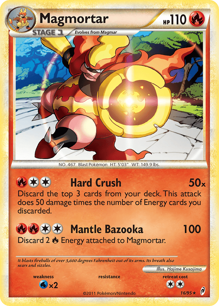 Magmortar (16/95) [HeartGold & SoulSilver: Call of Legends] (Online Only)