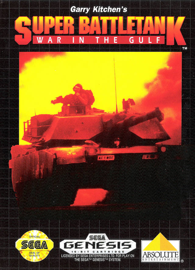 Garry Kitchen's Super Battletank: War in the Gulf(Sega Genesis) (ONLINE ORDER ONLY)