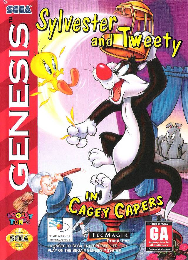 Sylvester and Tweety in Cagey Capers (Sega Genesis) (ONLINE ORDER ONLY)
