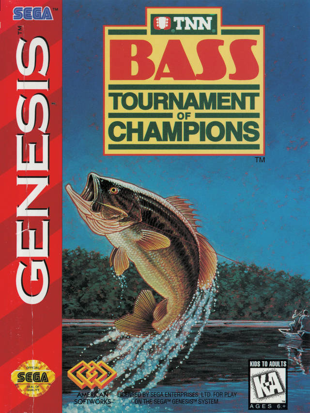 TNN Bass Tournament of Champions (Sega Genesis) (ONLINE ORDER ONLY)