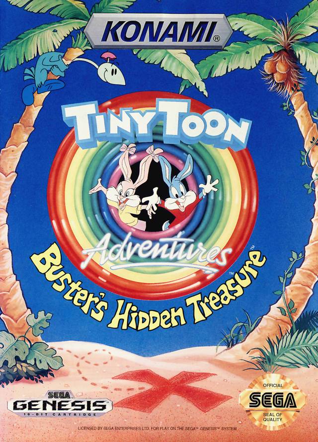 Tiny Toon Adventures: Buster's Hidden Treasure (Sega Genesis) (ONLINE ORDER ONLY)