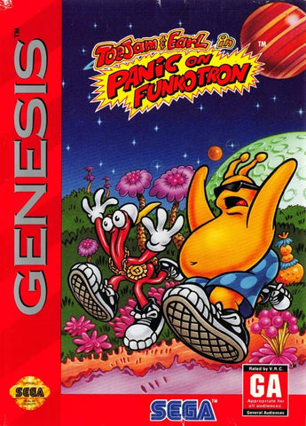 ToeJam & Earl: Panic on Funkotron (Sega Genesis) (ONLINE ORDER ONLY)