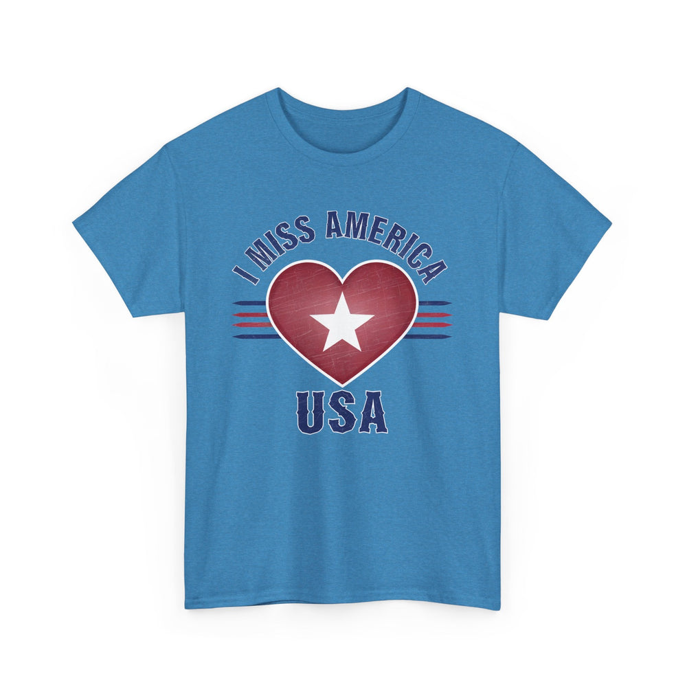 "I Miss America" Heart Unisex Heavy Cotton Tee (ONLINE ORDER ONLY)