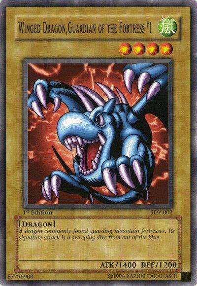 Winged Dragon, Guardian of the Fortress #1 [SDY-003] Common (ONLINE ORDER ONLY)