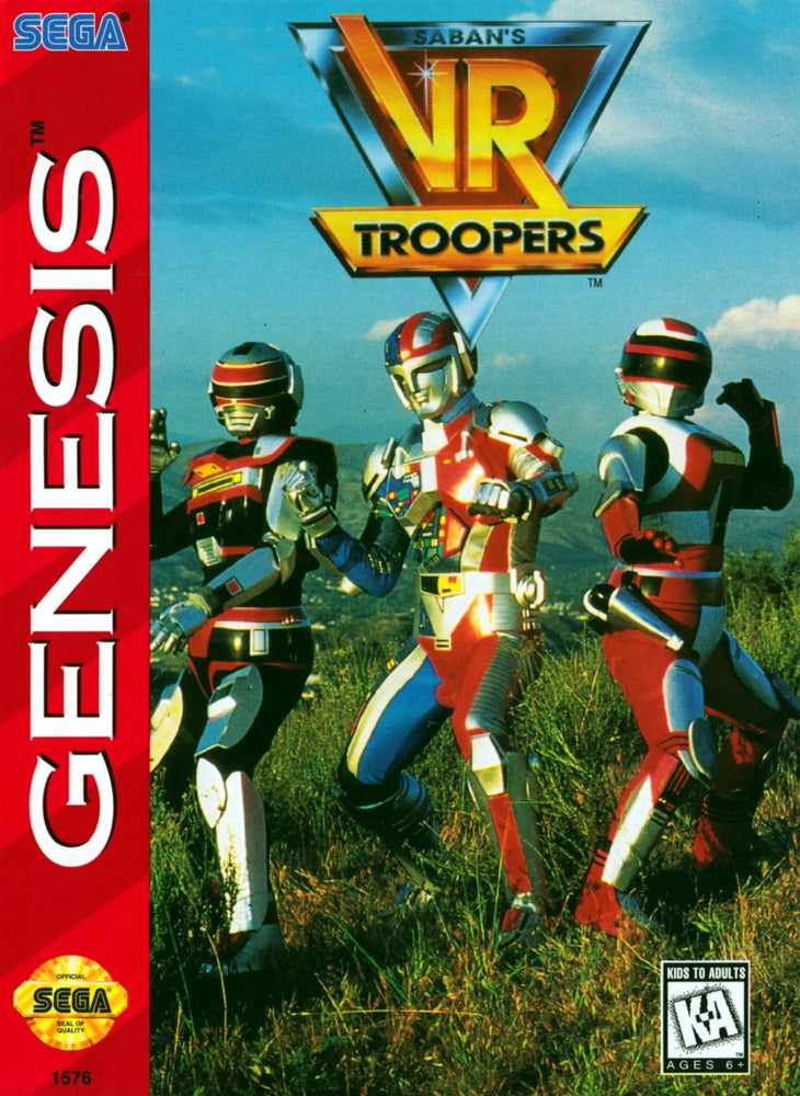 VR Troopers (Sega Genesis) (ONLINE ORDER ONLY)