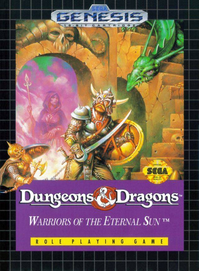 Dungeons & Dragons: Warriors of the Eternal Sun (Sega Genesis) (ONLINE ORDER ONLY)