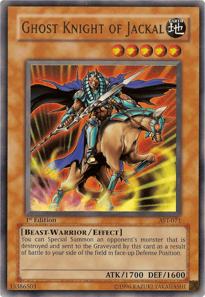 Ghost Knight of Jackal [AST-071] Ultra Rare (ONLINE ORDER ONLY)