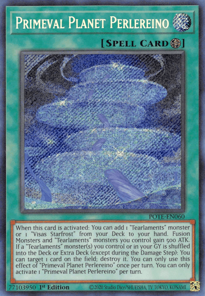 Primeval Planet Perlereino [POTE-EN060] Secret Rare (ONLINE ORDER ONLY)