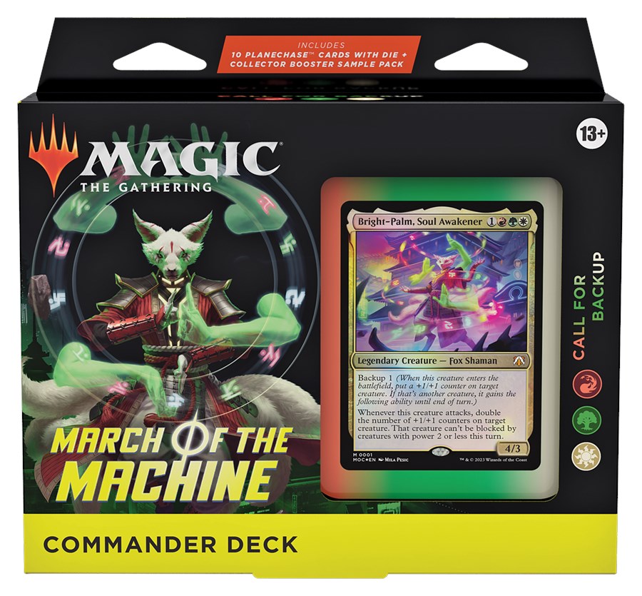 March of the Machine Commander Deck - Call For Backup [MOC] (ONLINE ORDER ONLY)