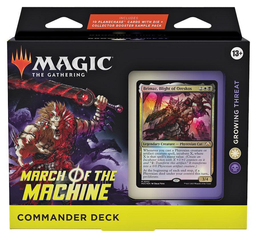 March of the Machine Commander Deck - Growing Threat [MOC] (ONLINE ORDER ONLY)