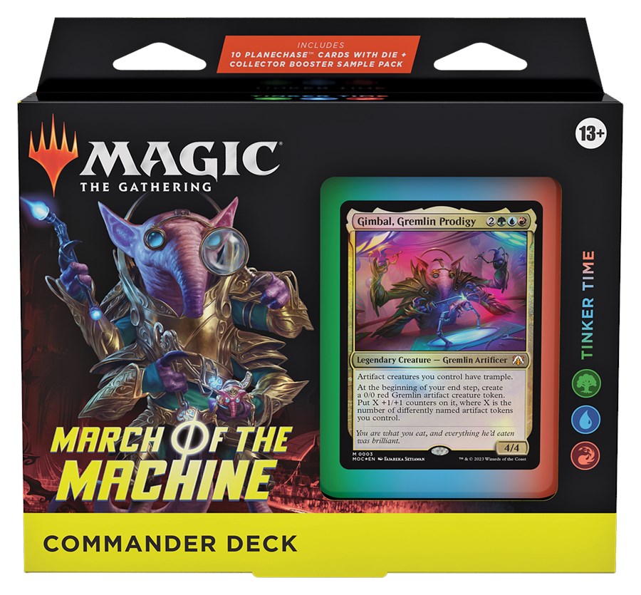 March of the Machine Commander Deck - Tinker Time [MOC] (ONLINE ORDER ONLY)