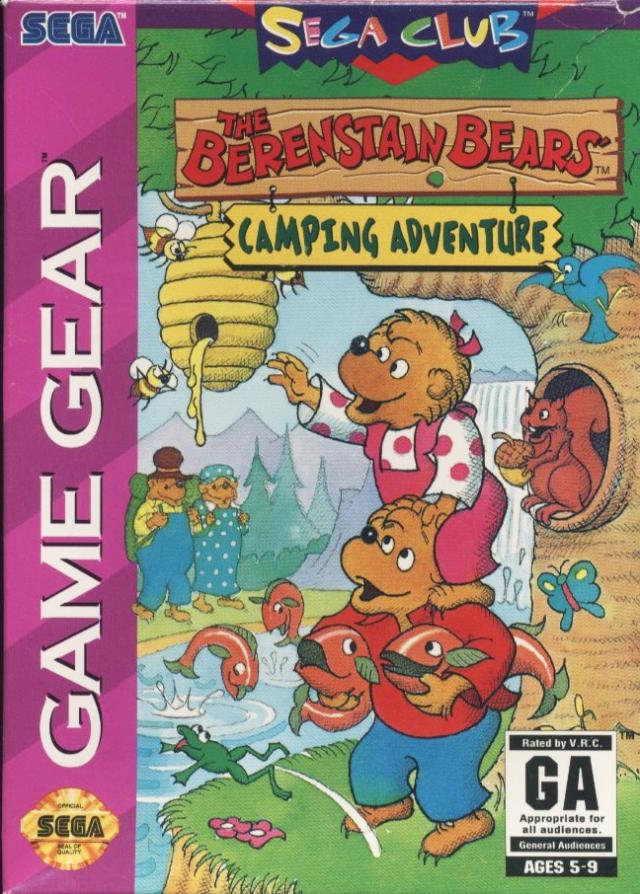 Berenstain Bears Camping Adventures (Sega Game Gear) (ONLINE ORDER ONLY)