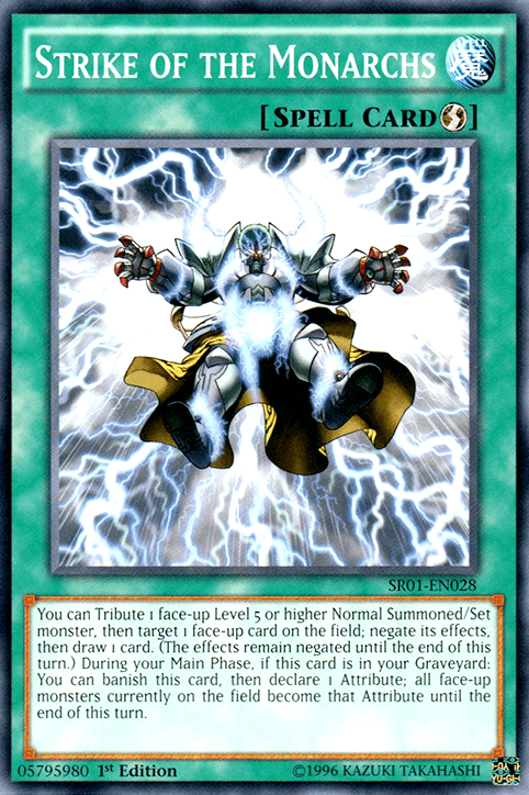 Strike of the Monarchs [SR01-EN028] Common (ONLINE ORDER ONLY)