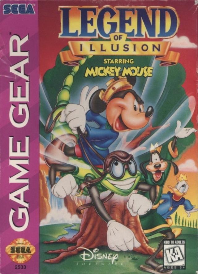 Legend of Illusion Starring Mickey Mouse (Sega Game Gear) (ONLINE ORDER ONLY)