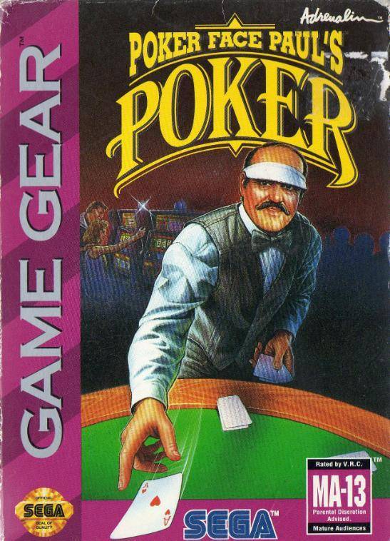 Poker Face Paul's Poker (Sega Game Gear) (ONLINE ORDER ONLY)