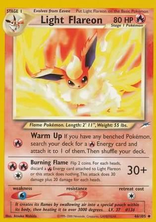 Light Flareon (46/105) [Neo Destiny Unlimited] (Online Only)