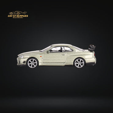 Mini-GT Nissan Skyline GT-R (R34) Tommykaira R-z Millenium Jade #697 1:64 MGT00697 (ONLINE ORDER ONLY)