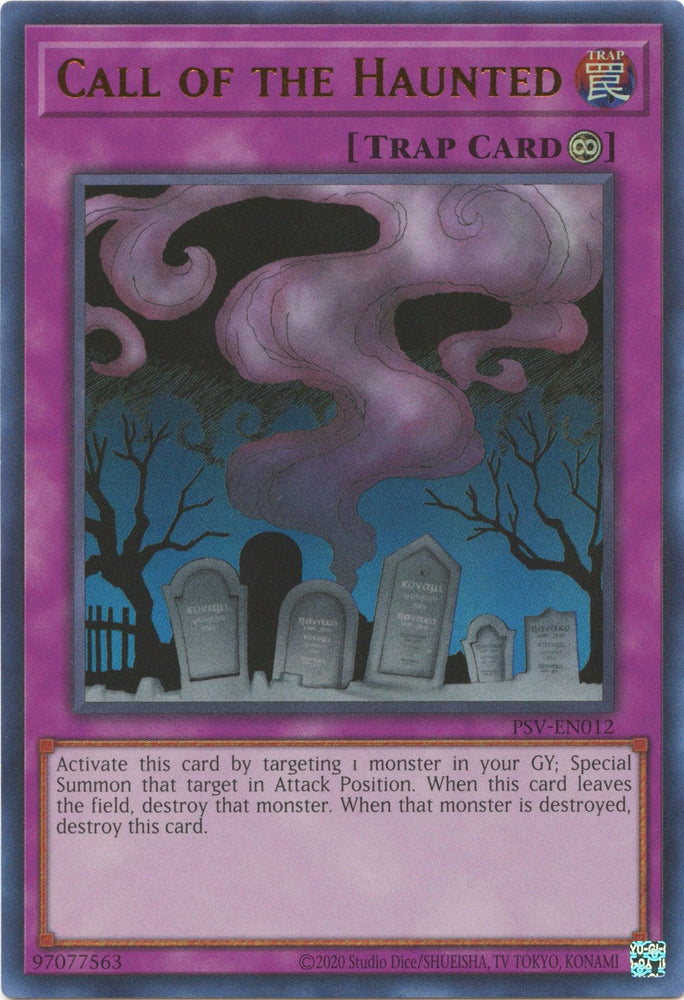 Call Of The Haunted (25th Anniversary) [PSV-EN012] Ultra Rare (ONLINE ORDER ONLY)