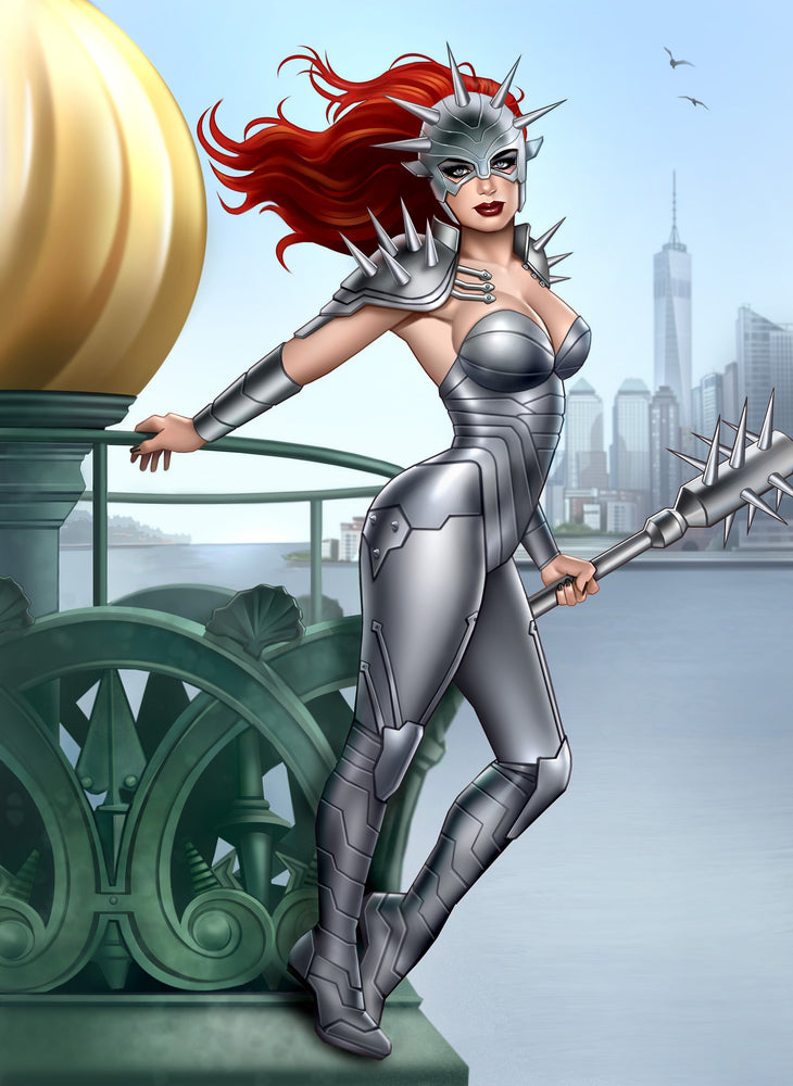 Grimm Spotlight Iron Maiden #1 C Keith Garvey Variant GGA (08/03/2022) Zenescope (ONLINE ORDER ONLY)