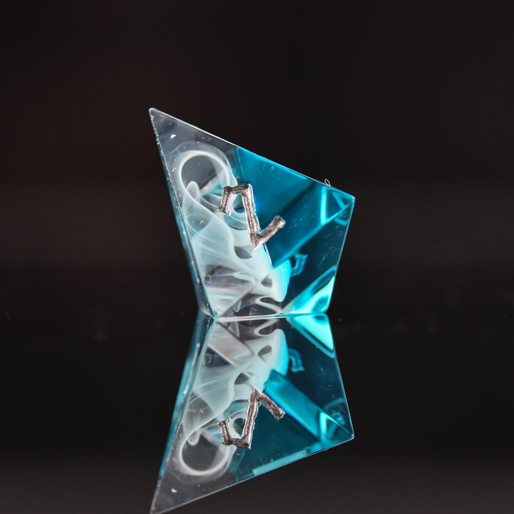 Fog Cloud Sharp-Edged Resin Dice Set (ONLINE ORDER ONLY)
