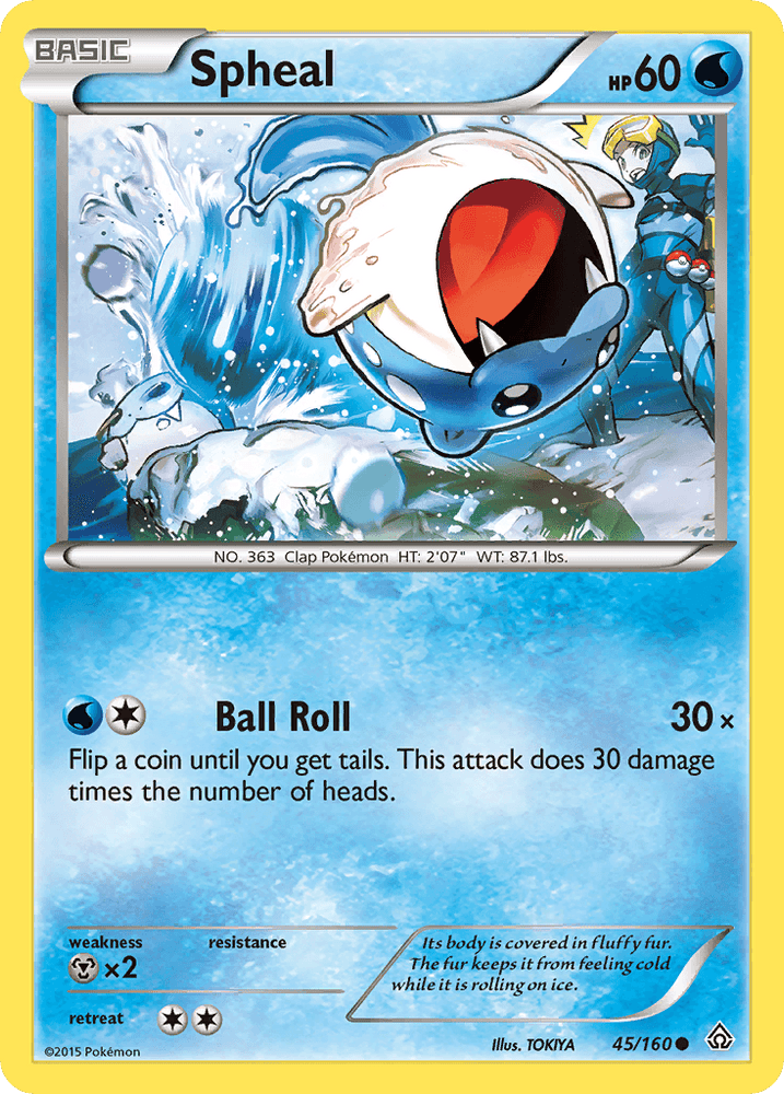Spheal (45/160) [XY: Primal Clash] (Online Only)