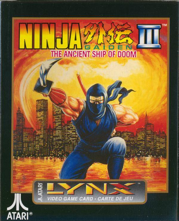 Ninja Gaiden III: Ancient Ship of Doom (Atari Lynx) (Online Order Only)
