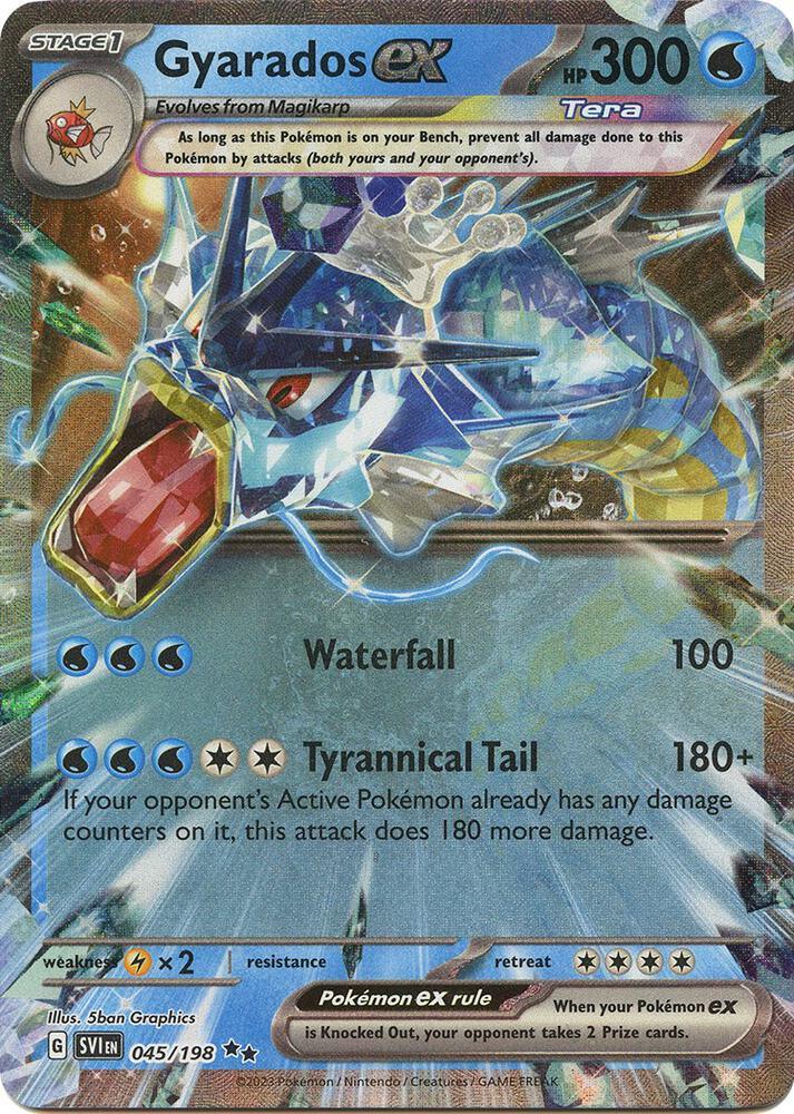 Gyarados ex (045/198) [Scarlet & Violet: Base Set] (Online Only)