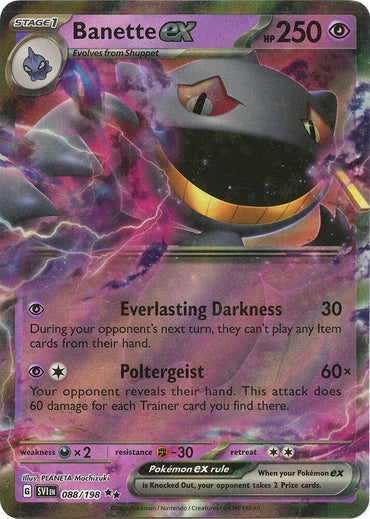 Banette ex (088/198) [Scarlet & Violet: Base Set] (Online Only)