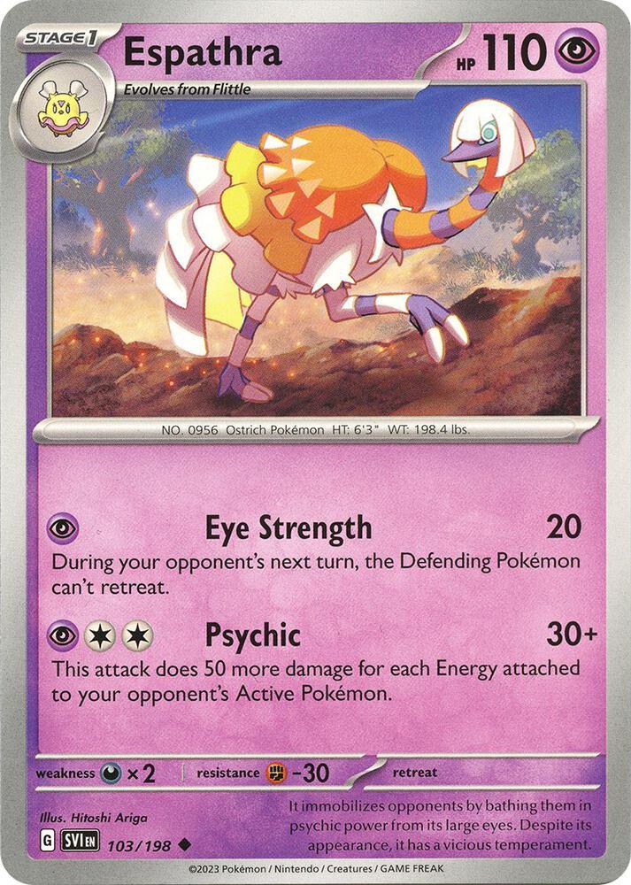 Espathra (103/198) [Scarlet & Violet: Base Set] (Online Only)