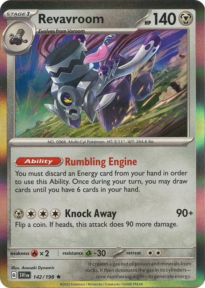 Revavroom (142/198) [Scarlet & Violet: Base Set] (Online Only)