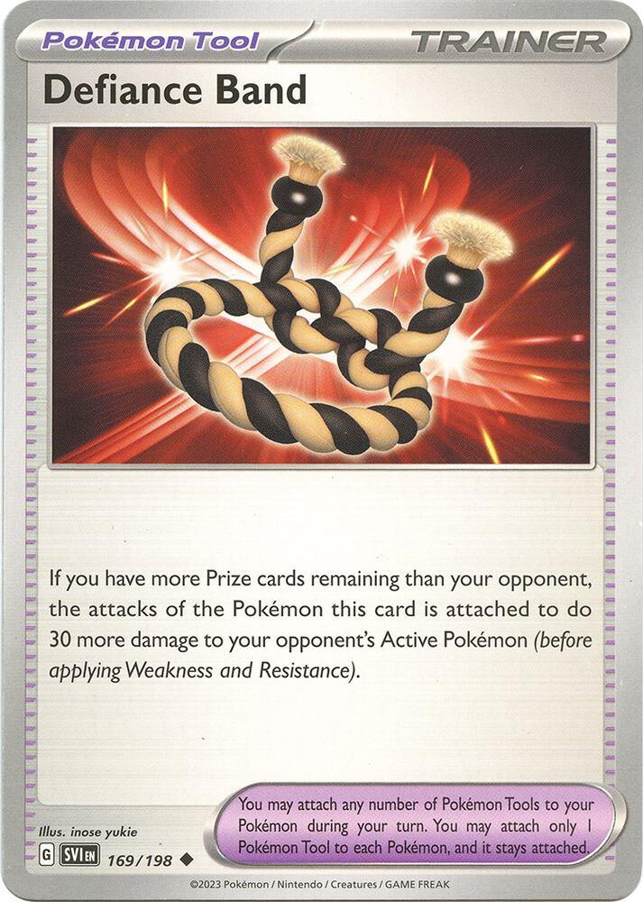 Defiance Band (169/198) [Scarlet & Violet: Base Set] (Online Only)