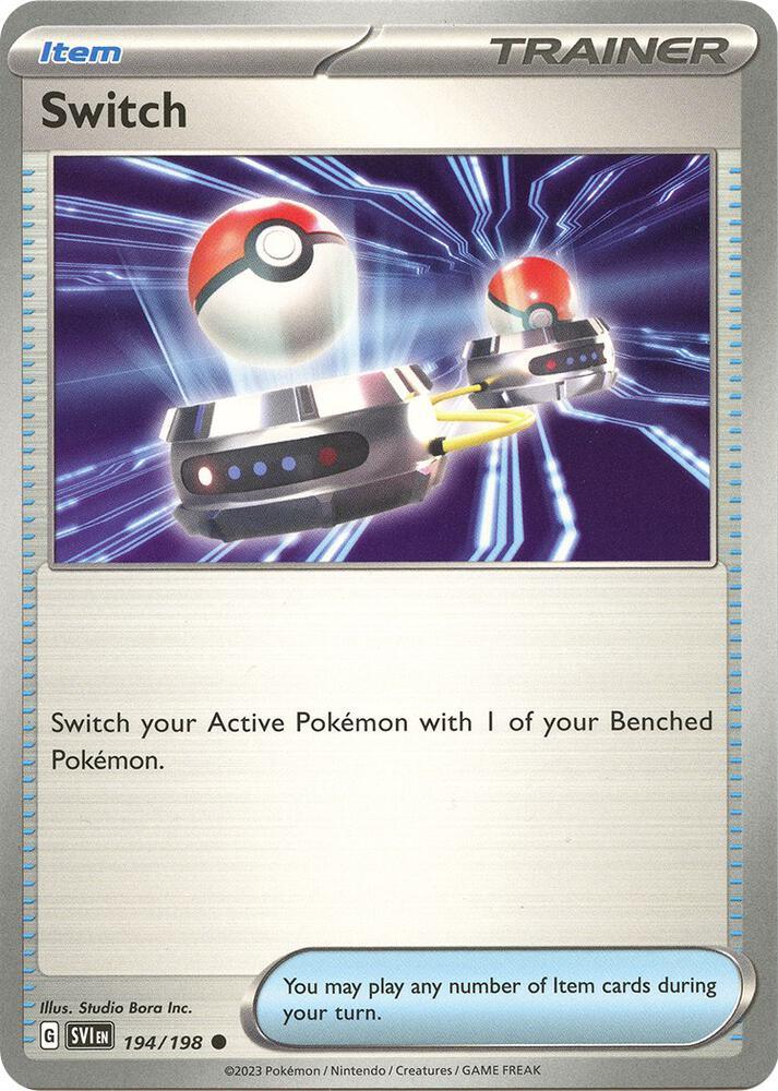 Switch (194/198) [Scarlet & Violet: Base Set] (Online Only)