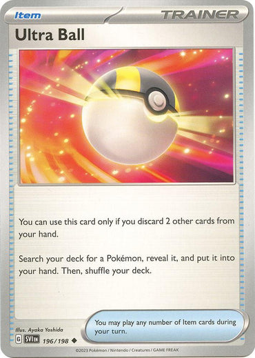 Ultra Ball (196/198) [Scarlet & Violet: Base Set] (Online Only)