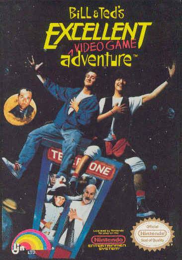 Bill and Ted's Excellent Video Game Adventure (Nintendo NES) (Online Order Only)
