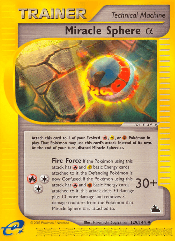 Miracle Sphere Alpha (129/144) [Skyridge] (Online Only)