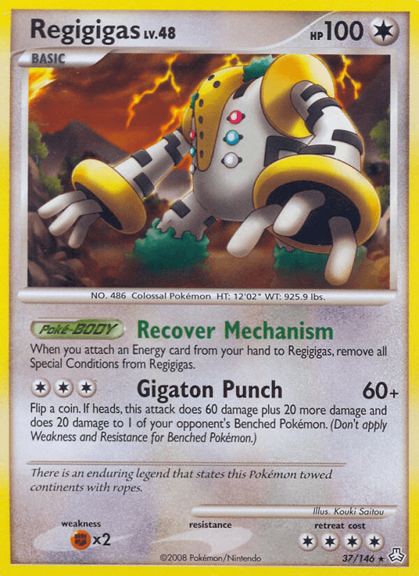 Regigigas (37/146) [Diamond & Pearl: Legends Awakened] (Online Only)
